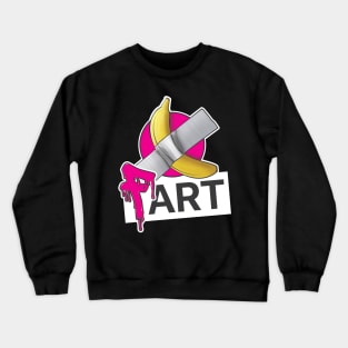 Banana with tape not art 01 Crewneck Sweatshirt